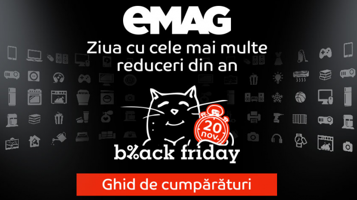 Black Friday 2015 începe la eMAG în zori. Elefant și evoMAG încep mult mai devreme