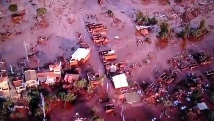 Bilanţ tragic în Brazilia: Patru cutremure au precedat dubla rupere a barajului minei