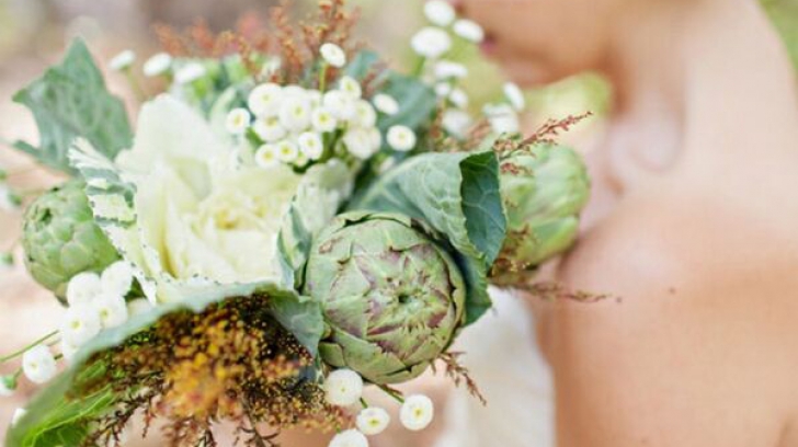 Noua modă la nunți: legume în loc de flori în buchetul miresei. Cum arată 