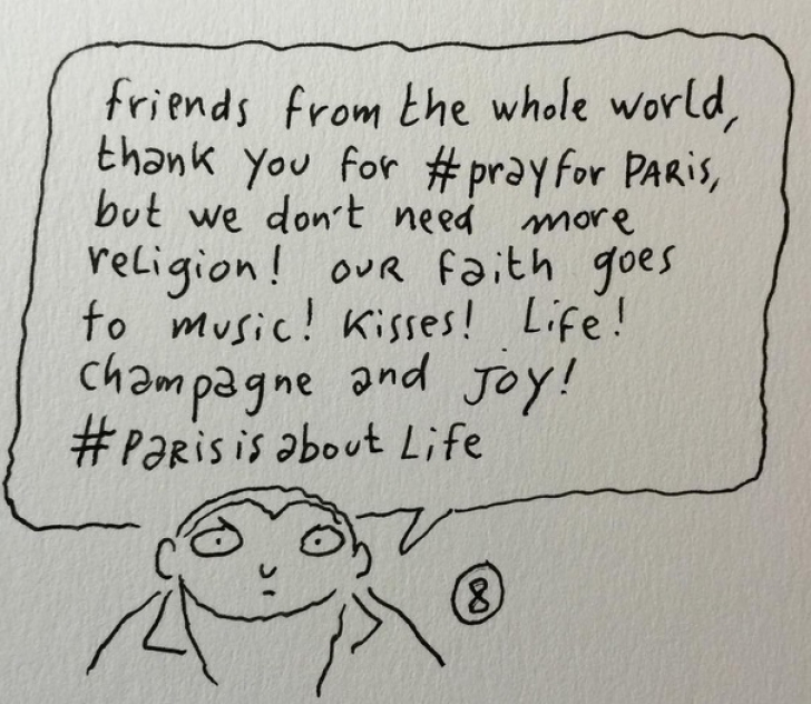 Mesajul unui caricaturist de la Charlie Hebdo, după atentatele din Paris: "Deja aţi pierdut"