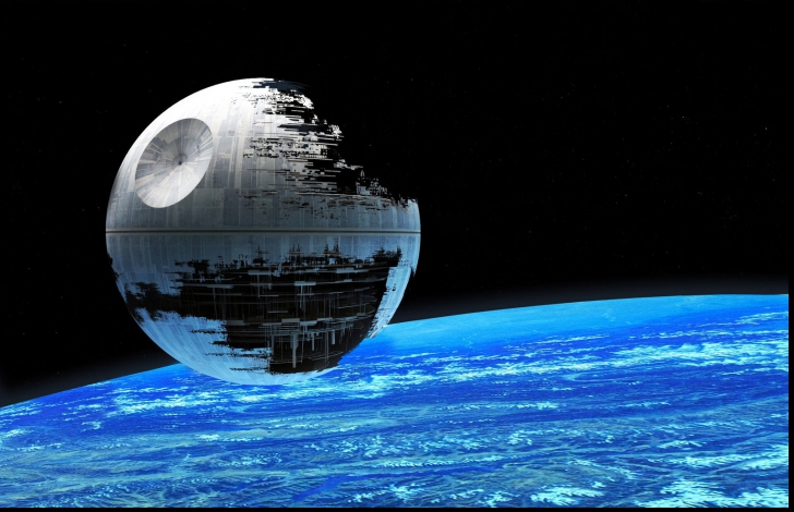 O megastructură în genul Death Star, descoperită de NASA