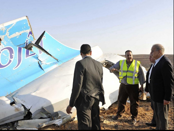 Avionul rusesc prăbușit în Egipt. 24 de jihadiști ISIS, uciși în apropiere de epavă