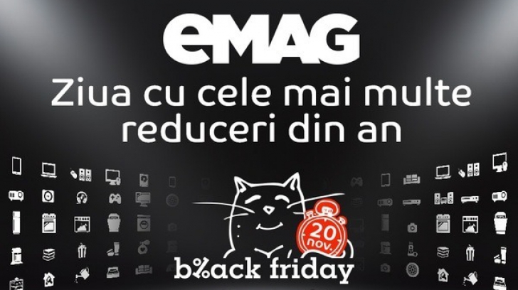 Black Friday 2015. Ce s-a întâmplat cu site-ul eMAG.ro la prima oră. Toată lumea a rămas surprinsă