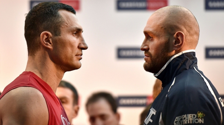 Scântei între Fury şi Klitschko, înainte de revanşa greilor 