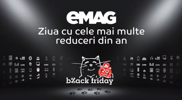 GALERIE FOTO&VIDEO incredibilă - Cum arată depozitul eMAG pregătit pentru Black Friday 2015