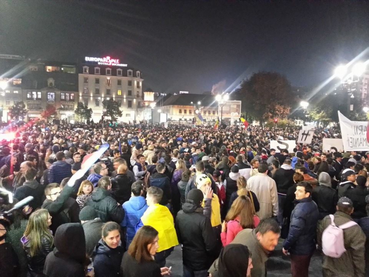 Proteste masive în România. 70.000 de oameni, în stradă: "Nu doar Guvernul, jos tot Sistemul" 