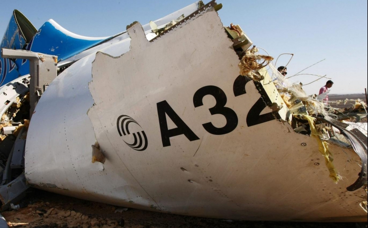 Avion rusesc prăbuşit în Sinai