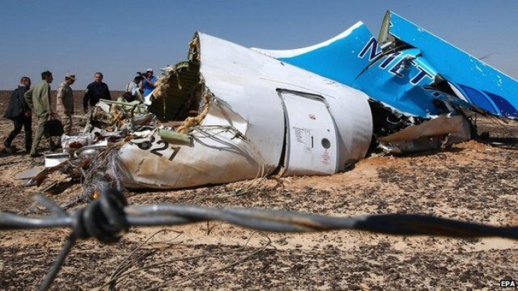 Tragedia aviatică din Sinai: "Nicio concluzie încă" în privința cauzelor prăbușirii avionului rus 