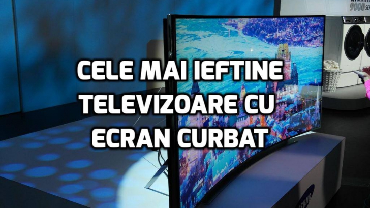 Doar 3 zile până la Black Friday: Cât costă televizoarele cu ecran curbat de la eMAG.ro