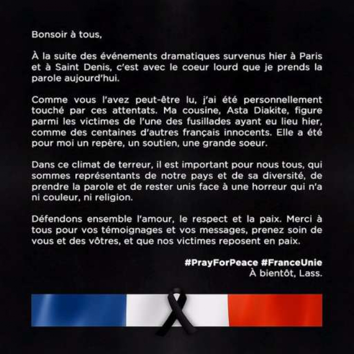 Durerea unui fotbalist francez: juca pe Stade de France, în timp ce un membru al familiei era ucis