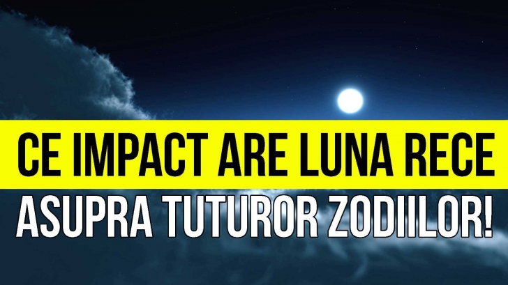 Ce influenţă are LUNA RECE de Crăciun asupra ZODIILOR