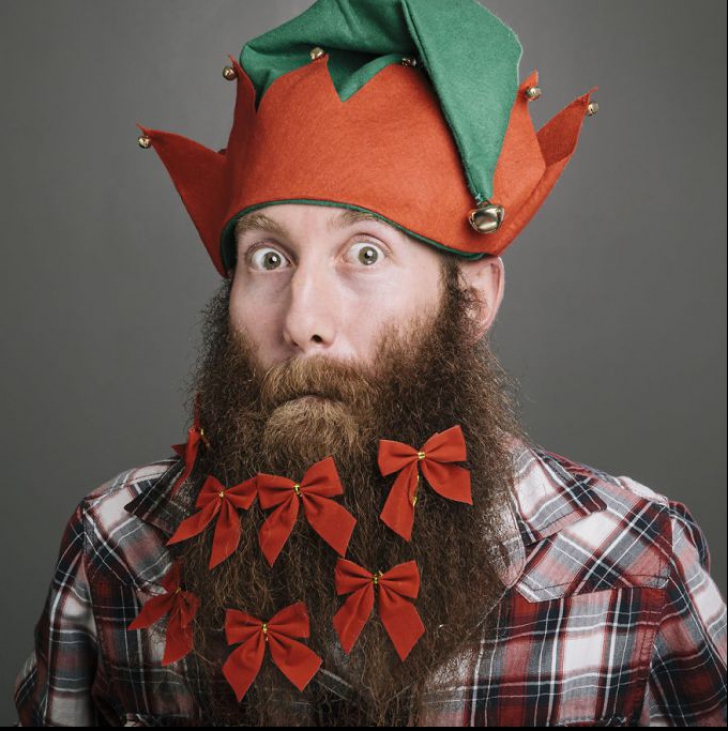 Cum să îți împodobești barba de Crăciun. Idei trăznite pentru teribiliști