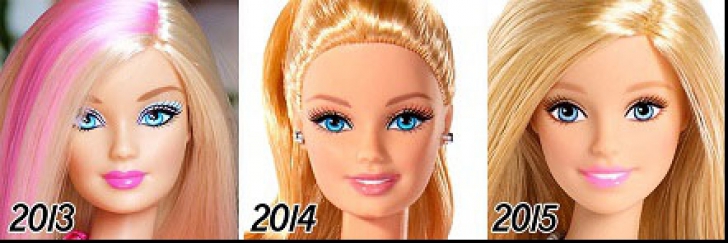 Cât de mult s-au schimbat păpușile Barbie în 56 de ani. Diferențele sunt uriașe!