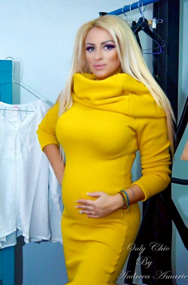 Sânziana Buruiană, însărcinată în 8 luni. Uite cu burtă are 