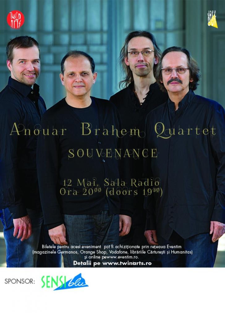 Jazz Night Out prezintă Anouar Brahem Quartet-Souvenance la Bucureşti