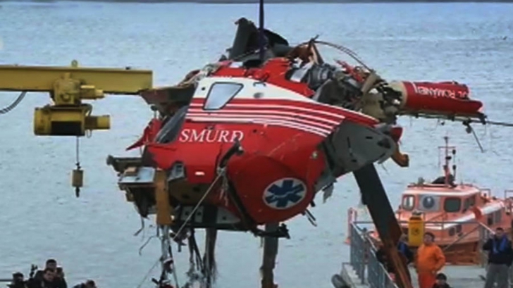Un an de la prăbuşirea elicopterului SMURD în lacul Siutghiol. Arafat: "Nu uităm colegii căzuţi"