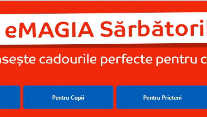 eMAG oferă reduceri darnice de Sărbători. Cele mai bune oferte