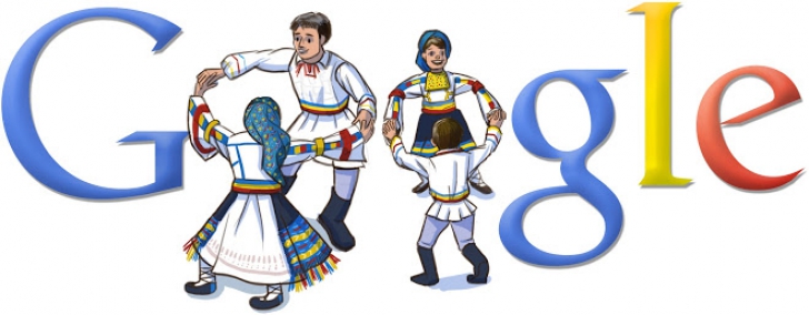 Ziua Nationala a Romaniei la Google