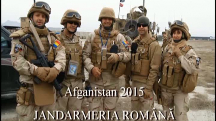 Departe de ţară, dar cu sufletul acasă. Ce ne transmit de Crăciun jandarmii români din Afganistan 