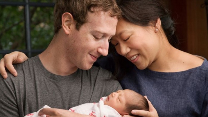 Mark Zuckerberg a devenit tată. A publicat deja o fotografie cu fiica lui