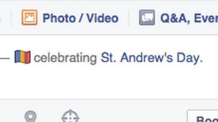 Facebook le-a sugerat scoțienilor să serbeze Sfântul Andrei cu steagul României. Cum au reacționat