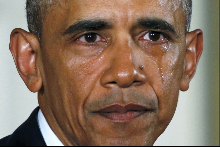 Barack Obama, în lacrimi de durere. ”Mă apucă furia, mor oameni” 