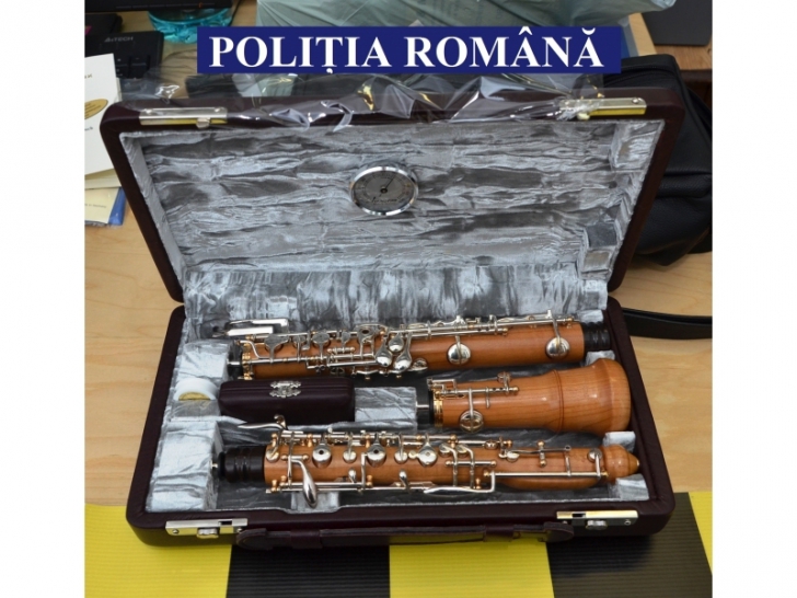 Instrumente muzicale în valoare de 40.000 de euro, furate din Germania, recuperate de polițiști