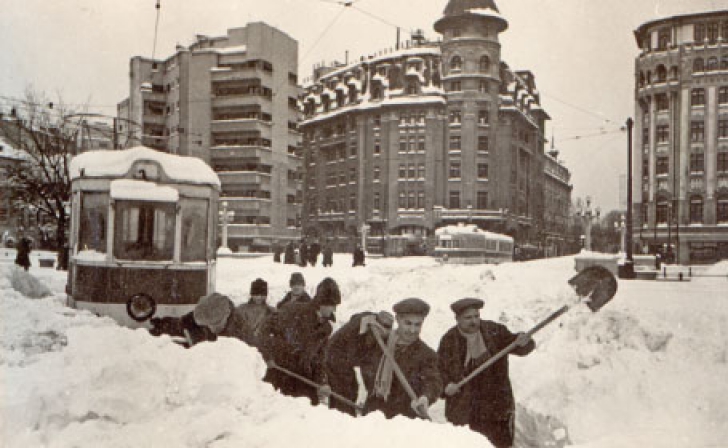 Zăpezile din cele mai geroase ierni. Cum au supravieţuit românii Marelui Viscol din 1954