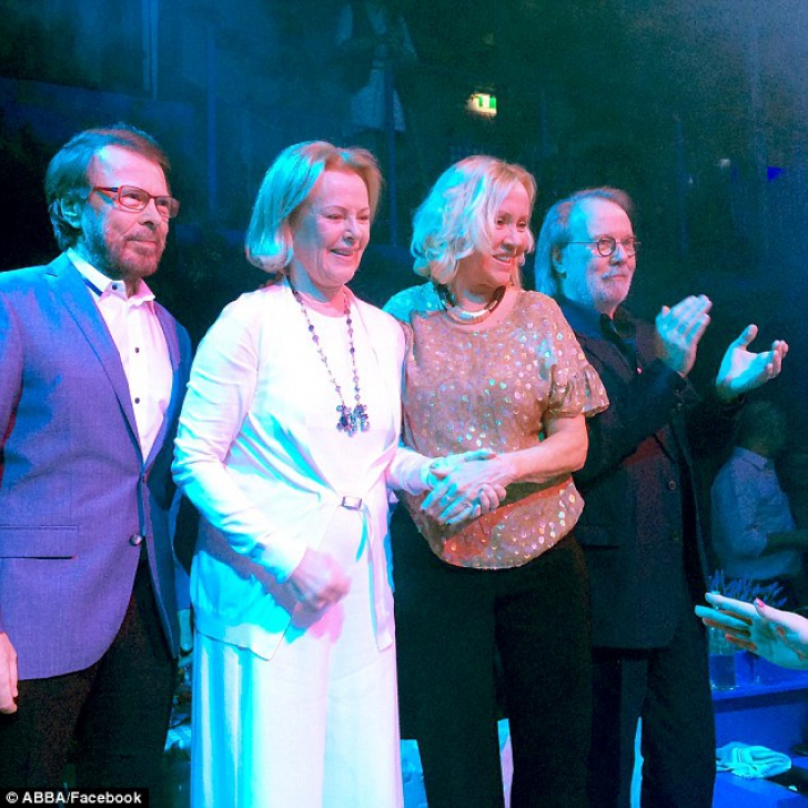 ABBA s-a reunit la Stockholm, pentru o seară. Cum arată acum cei patru membri ai trupei