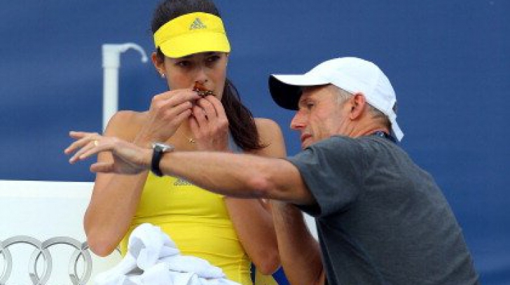 Ana Ivanovic, şocată la Australian Open. Cine a leşinat şi a căzut pe scări