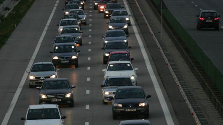 Probleme pe autostrada A1: trafic îngreunat pe sensul Piteşti-Bucureşti