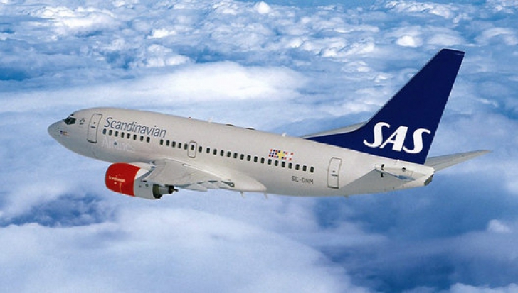 Alertă cu bombă într-un avion al companiei Scandinavian Airlines. 77 de pasageri, la bord 