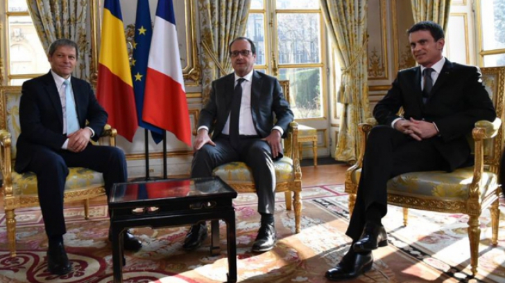 Dacian Cioloș, a doua zi a vizitei în Franța. Cu cine se va întâlni premierul  