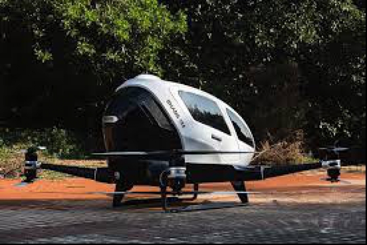 Fabulos! EHang 184, prima dronă din lume cu care poţi să călătoreşti
