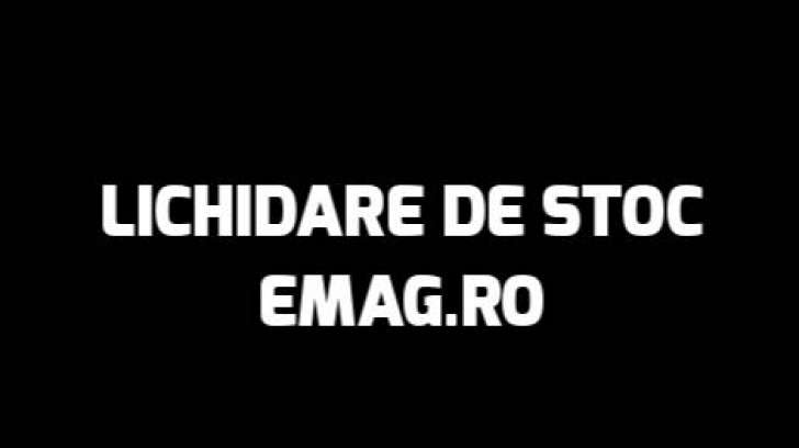 eMAG – Lichidare de stoc masiva a magazinului online. Preturile scad cu 50%