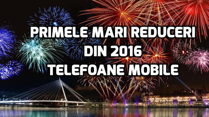 eMAG începe anul 2016 cu reduceri la cele mai tari telefoane mobile. Care sunt ofertele