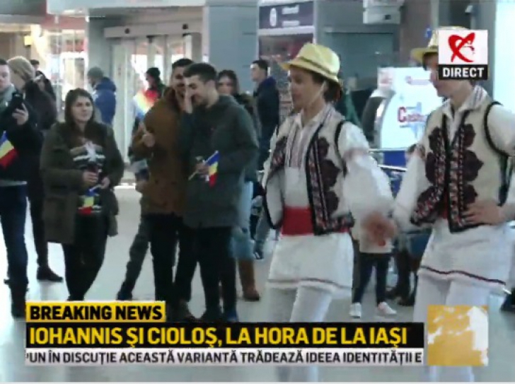 Unirea Principatelor Române, sărbătorită în Capitală. Hore la metrou, în gară, dar și în aeroport  