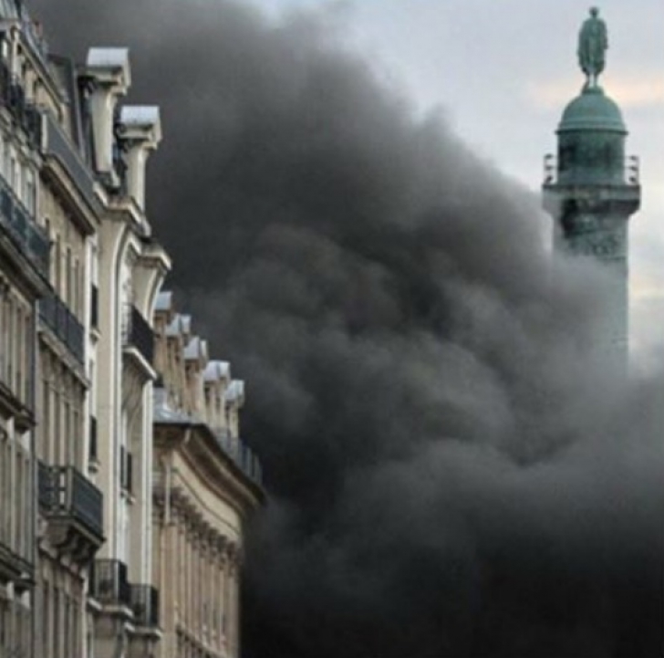 Incendiu devastator la Hotelul Ritz, din Paris