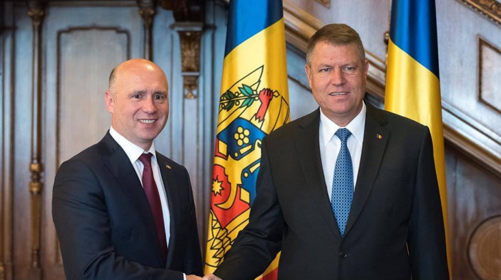 Ce a discutat preşedintele Klaus Iohannis cu premierul Republicii Moldova