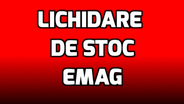 Lichidări de stoc la eMAG – 10 produse care merită toți banii