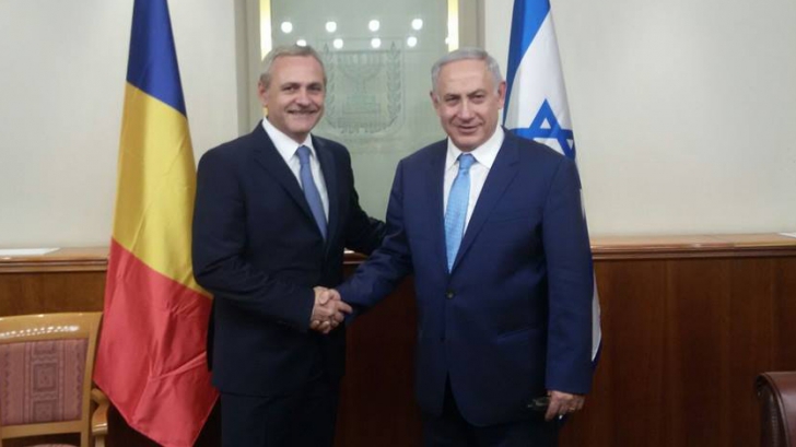 Dragnea, întrevedere cu premierul Benjamin Netanyahu. Ce program de cooperare vrea să lanseze