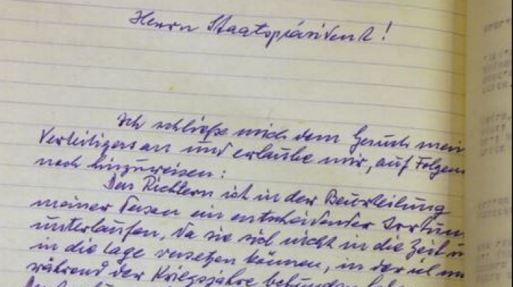 Manuscrisul în care criminalul de război nazist Eichmann cerea grațierea a fost făcut public