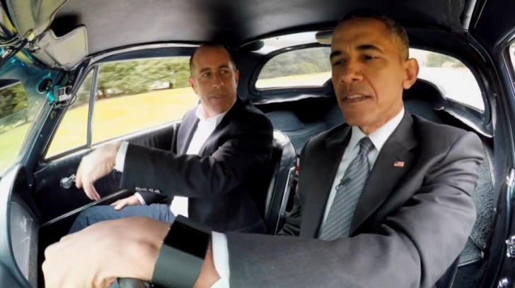 Video. Barack Obama, mărturisiri amuzante, în emisiunea lui Seinfeld: ”Am urechile mari..”