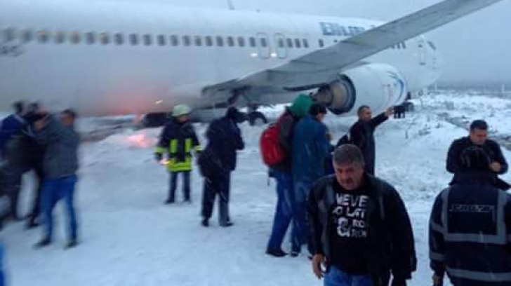Incident aviatic pe aeroportul din Cluj Napoca. Un avion a ratat aterizarea și a ieșit de pe pistă