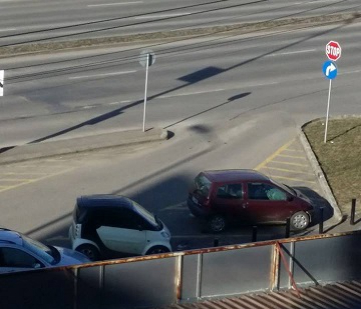 Haos în traficul din Oradea: ce a făcut o şoferiţă e de neînchipuit
