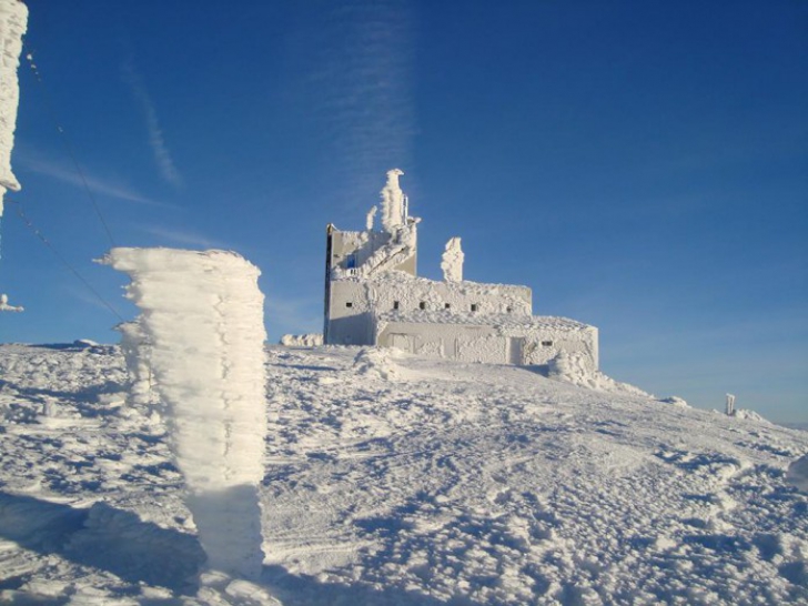 Împărăţia gheţurilor, în România. Unde e locul în care natura a creat un spectacol - GALERIE FOTO