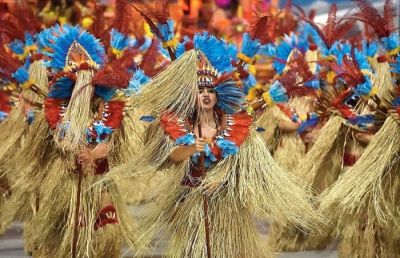 Imagini spectaculoase de la Carnavalul Rio 