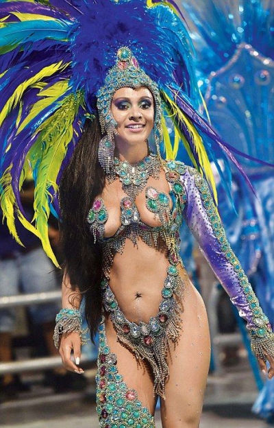 Imagini spectaculoase de la Carnavalul Rio 