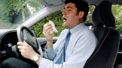 De ce este periculos să conduci maşina atunci c&acirc;nd eşti răcit