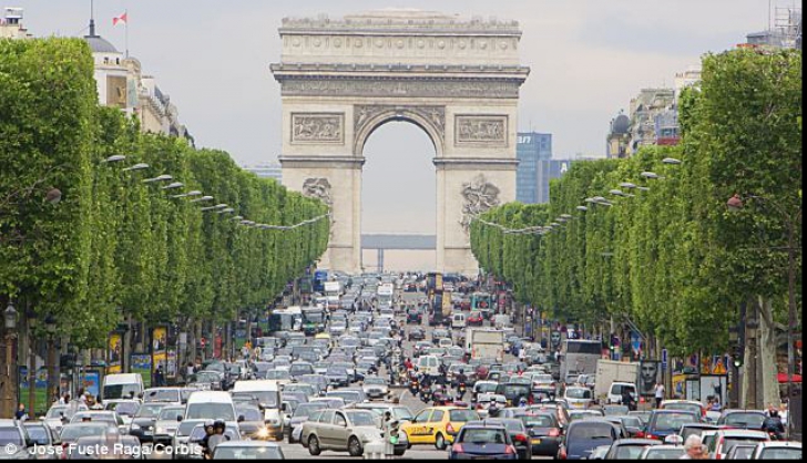 Unul dintre cele mai celebre bulevarde, rezervat pietonilor în prima duminică a fiecărei luni